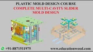 Complete Multi-Cavity MOLD Design/Plastic Project Work/COURSE