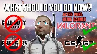 WHAT YOU SHOULD DO AFTER *PUBG* MOBILE BAN?