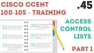 Cisco - CCENT/CCNA R&S (100-105) - ACL - Access Control List - Part1 .45