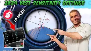 2024 Bgmi Best Sensitivity Settings Zero Recoil | PUBG New Sensitivity 3.0 Luo ZenYt