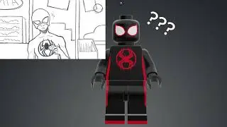 I’m gonna crease your J’s Spider-Man Lego