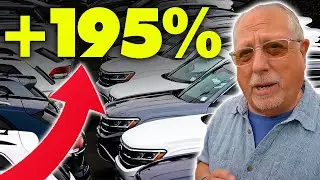 IT BEGINS! The Car Market CRASH Of 2024 | Inventory SPIKES 195%