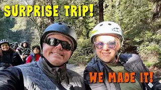 Surprise Trip to NorCal Brings Railbikes, Water Tower, Jeeps, Amtrak, the Skunk Train, and More!