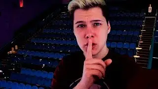 24 ЧАСА НОЧЬ В ЗАКРЫТОМ КИНОТЕАТРЕ ЧЕЛЛЕНДЖ  | 24 hour cinema park 24 часа челендж а4 Катя и Ваня