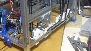 CoreXY 3DプリンタZ軸をベルトドライブ化33(動滑車採用)。Belt Drived Z Axis with CoreXY 3D Printer 33(adopts Movable Pully)