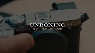 A7CII unboxing con el 24-70 sigma art v2