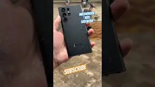 SAMSUNG GALAXY S23 ULTRA| WATERPROOF TEST| #unboxing #iphone #device #s23ultra #unbox #oneplus