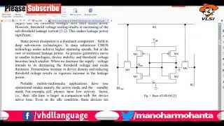IEEE Design and Analysis of SRAM Cell for Low Power Applications DSCH 2014 Part-2