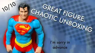 The worst unboxing video ever? Mcfarlane Classic Superman Unboxing.