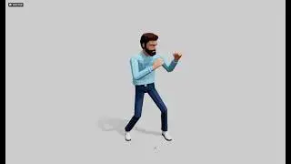 Low Poly Casual Man Animations Demo