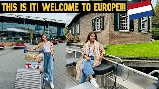 I'm Finally Here! Welcome To Europe - Amsterdam - Europe Trip 1