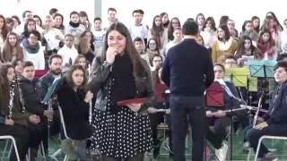 CONCERT NADAL 2016. IES GILABERT DE CENTELLES. Mari Nieves y Rocio Amador