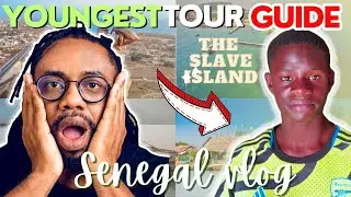 Meet the YOUNGEST TOUR GUIDE on THE SLAVE ISLAND in SENEGAL!