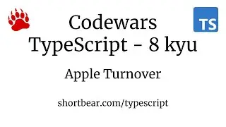 Codewars - Typescript - Apple Turnover
