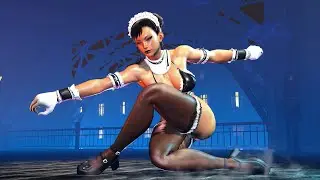 Maid Chun-li | Street Fighter 6 Mod Showcase