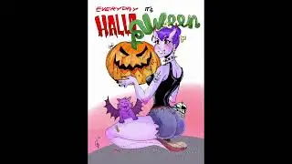 Halloween it’s Everyday -speed painting-