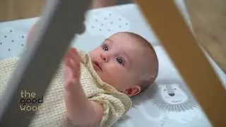 Gimnansio para bebés de madera fabricado en España