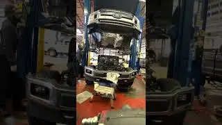 Removing cab ford F-150 