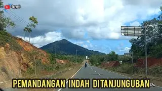 Pemandangan indah di Perjalanan Tanjung Uban Kepri