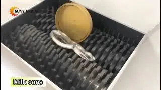 Amazing Small Industrial Shredder Machine 50 -200kg/h