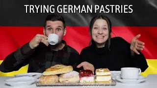 Trying German Pastries!