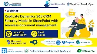 Dynamics 365 CRM to SharePoint Permissions Replicator with user-friendly document management