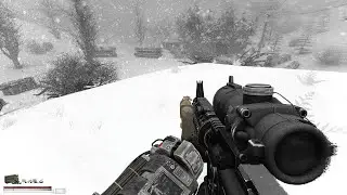 Stalker Anomaly 1.5.1 Boomsticks and sharpsticks + Winter mod amazing visuals gameplay #12