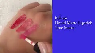 Relouis Liquid Matte Lipstick True Matte