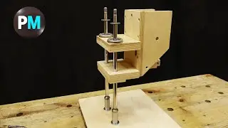 DIY Woodworking Drill Press Machine