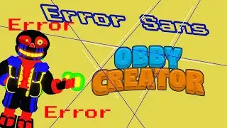 3RR0R S4NS speedbuild | obby Creator | (Roblox
