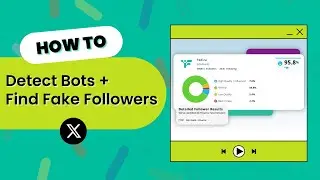 Fake Follower Audit: Bot Detection Tool for Twitter / X