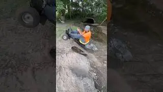 Tracked chair Off Road!  #shorts #tracked #trackedchair #diy #custom #offroad #testing #fun #project