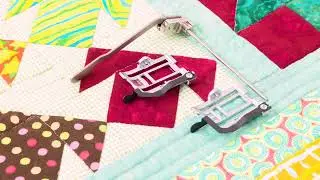 [BrotherSupportSewing] Interchangeable Toe Set: SA215 / F086 - How to use the Stitch in Ditch Sole