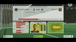 Dream league soccer gameplay 2021 | Dls 21 gameplay | Beat Barcelona by 2 Goal to win the final |