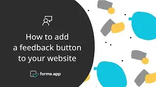 How to add a feedback button to your website