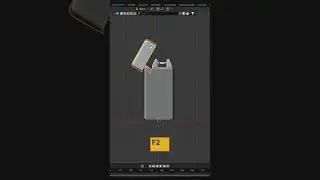 Quickly Rename your object in Blender #tutorial  #tips  #blender  #3d  #b3d  #learning