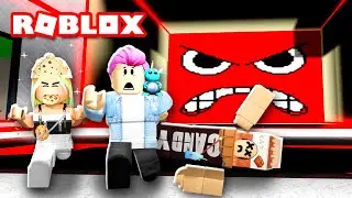 Be CRUSHED By a Speeding Wall! (Roblox With Friends!)