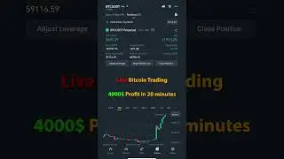 Learn How To Trade Live Bitcoin Trading on Binance Crypto futures #shorts #trading #bitcoin #btc