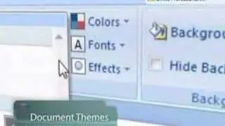 Microsoft Office Power Point 2007 Tip - Document Themes