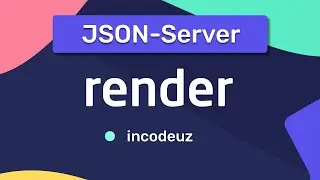 JSON-Server ni render.com ga deploy qilamiz | #api #deploy #render