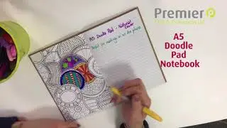 A5 Doodle Pad Notebook