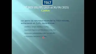 TGLT - TGLT S.A. 3T 2021