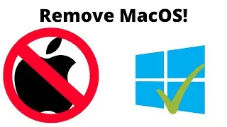 Make a Mac a TOTAL PC | How to remove MacOS from a mac