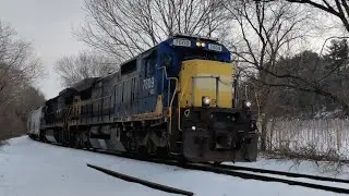 Pan Am LE-11 Loaded Bow Coal Train Chase (March 5th, 2022)