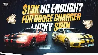 $13K UC Dodge SRT Lucky Spin | PUBG MOBILE | COFFIN GAMING