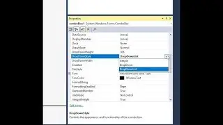 CSharp - WindowsForms - Make ComboBox non editable