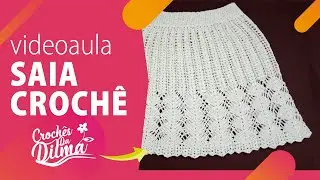 [APRENDA] Saia em crochê cor natural