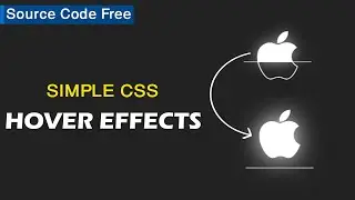 Apple Logo Animation | Simple Hover Animation Effects in HTML CSS