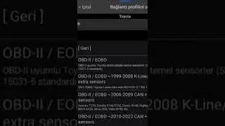 OBD2 Destekleyen Ücretsiz Uygulama Kurulumu Nasıl Yapılır? Car Scanner | Devamı Ana Vidyoda...