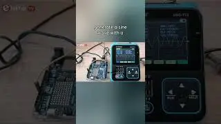 Arduino Uno R4 Magic: 1kHz Sine Wave in Seconds! 🌊✨ 